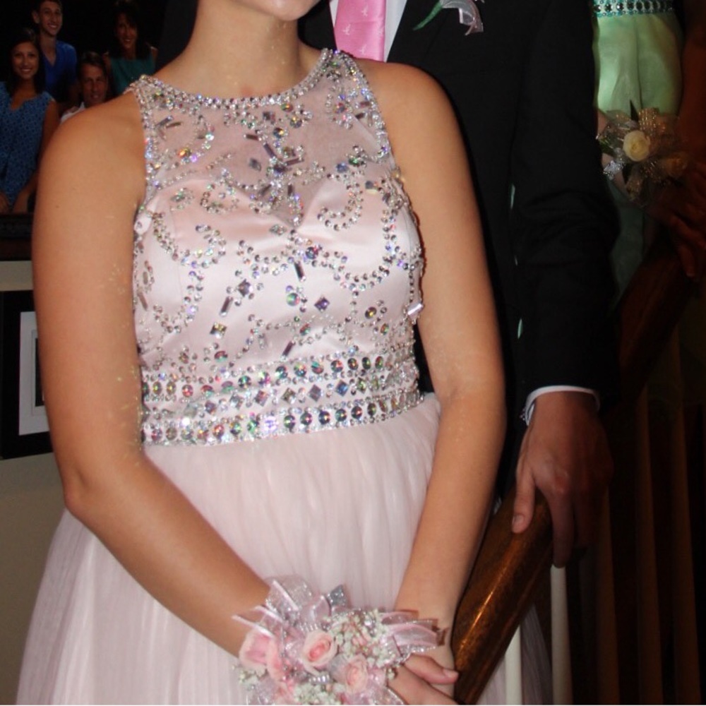 Short Pink Formal Dress